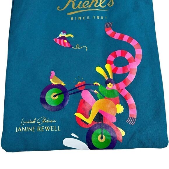 Kiehl’s Limited Edition Designer Tote Bag Shoulder Carry On Janine Rewell - Picture 2 of 6